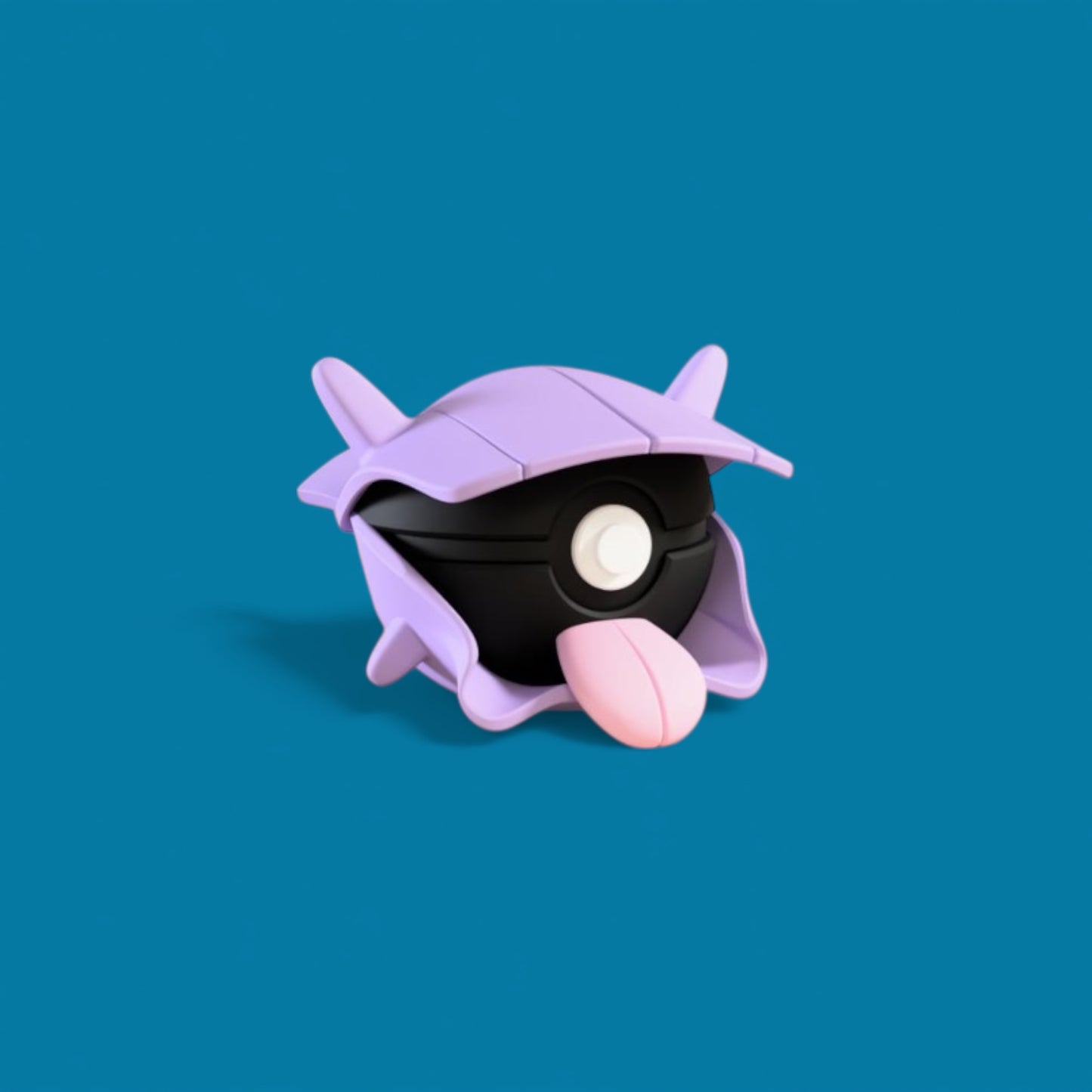 Shellder Themed Poké Ball | 3D Printed Pokémon Collectible