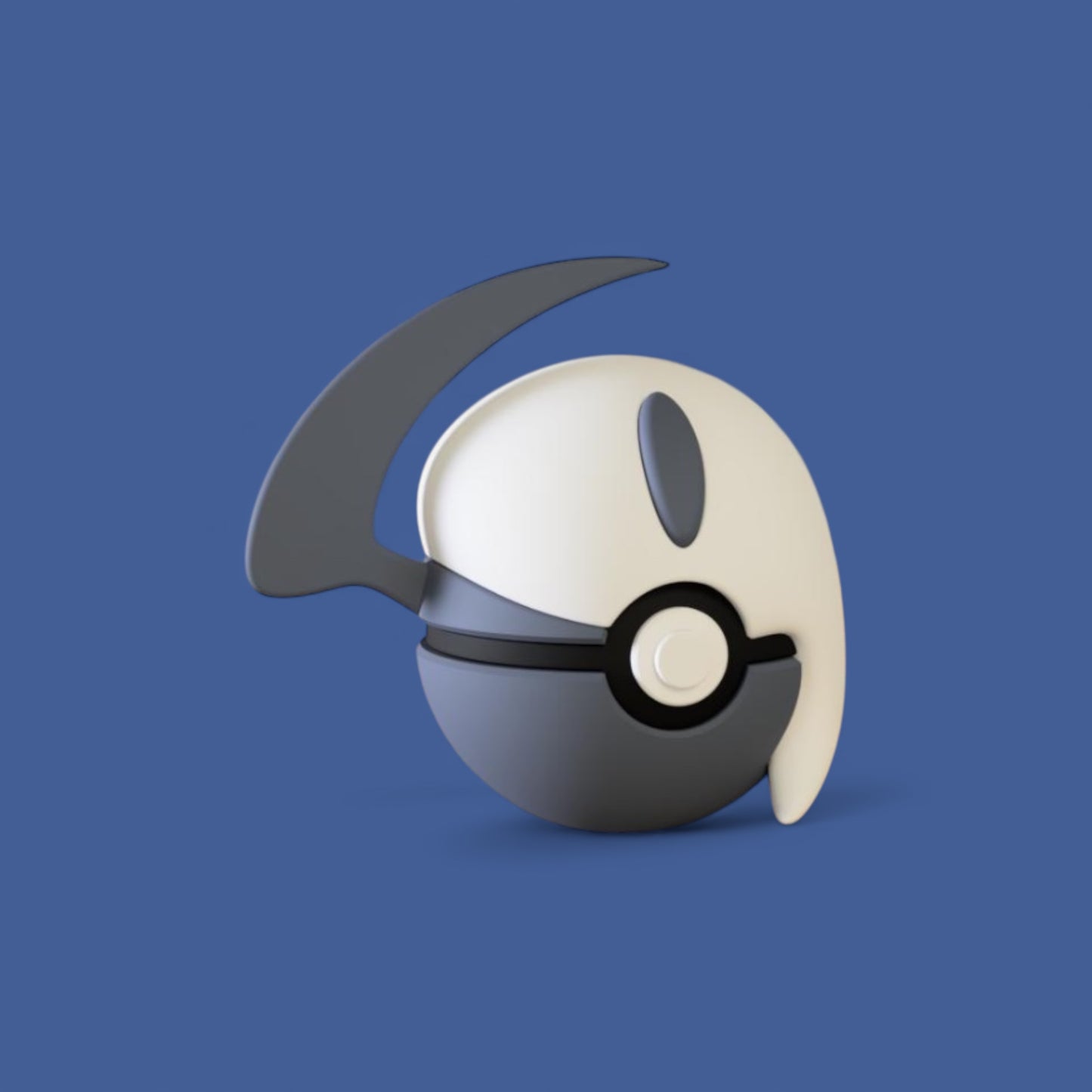Absol Themed Poké Ball | 3D Printed Pokémon Collectible