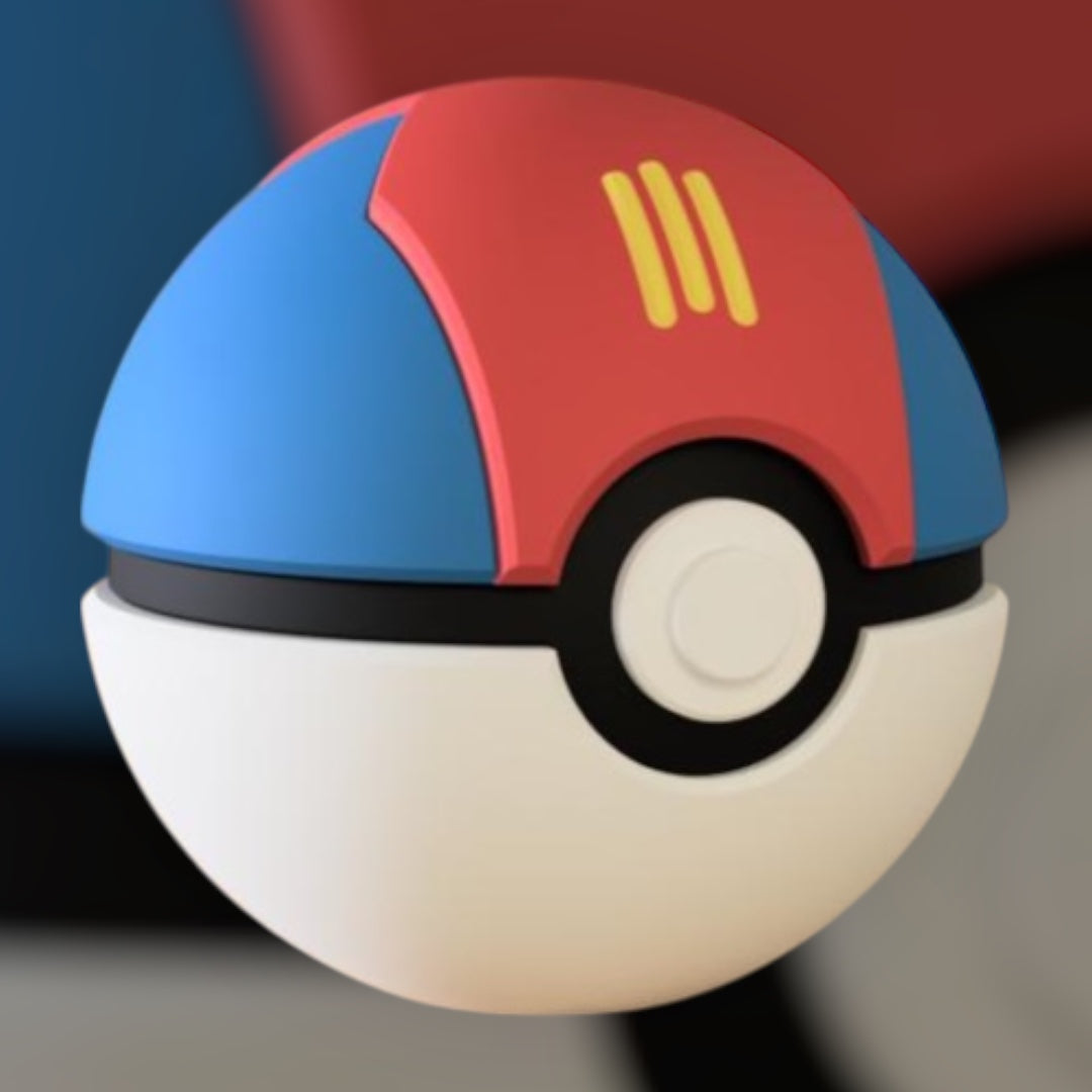 Classic Poké Ball Designs | 3D Printed Pokémon Collectible