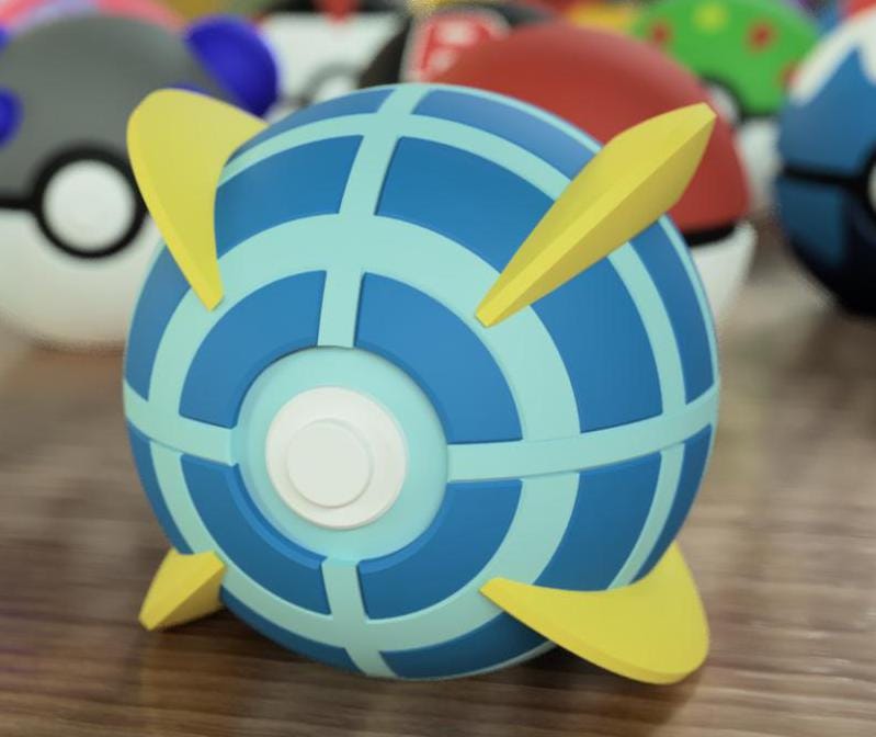 Classic Poké Ball Designs | 3D Printed Pokémon Collectible