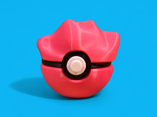 Ditto Themed Poké Ball | 3D Printed Pokémon Collectible Display