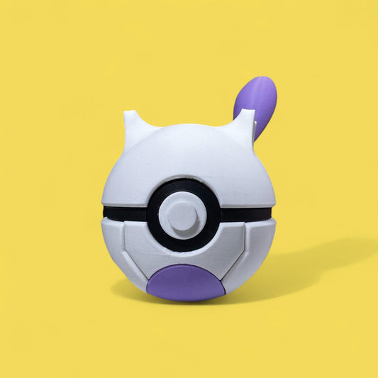 Mewtwo Themed Poké Ball | 3D Printed Pokémon Collectible